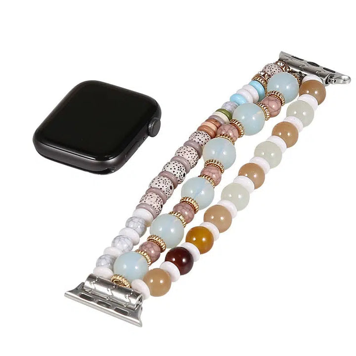 Beaded Strap for Apple iWatch Band In 42 Styles