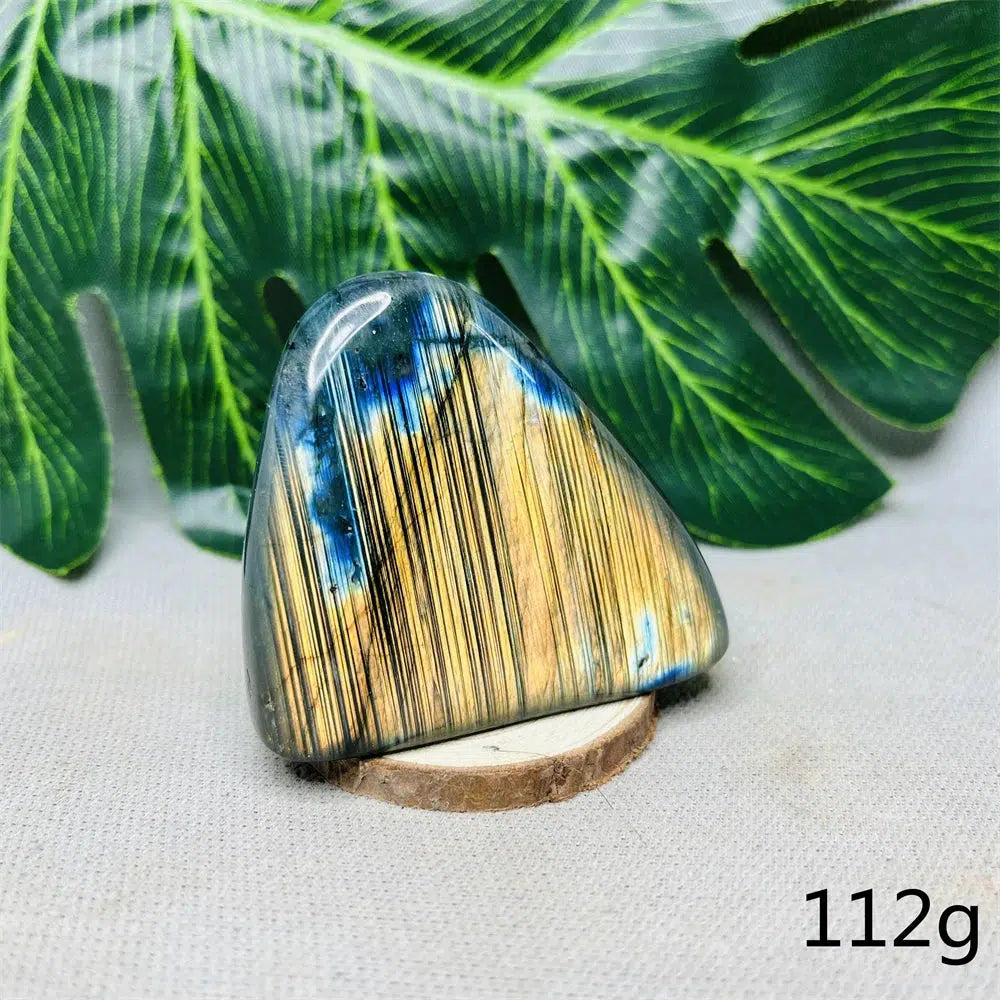 Beautiful Labradorite Double Side High Flash Freeform