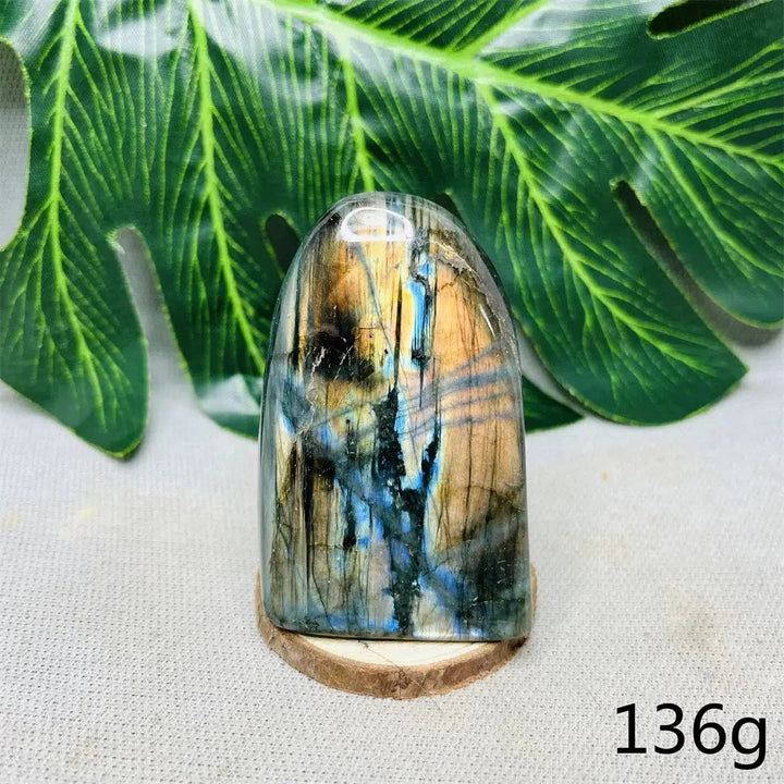 Beautiful Labradorite Double Side High Flash Freeform