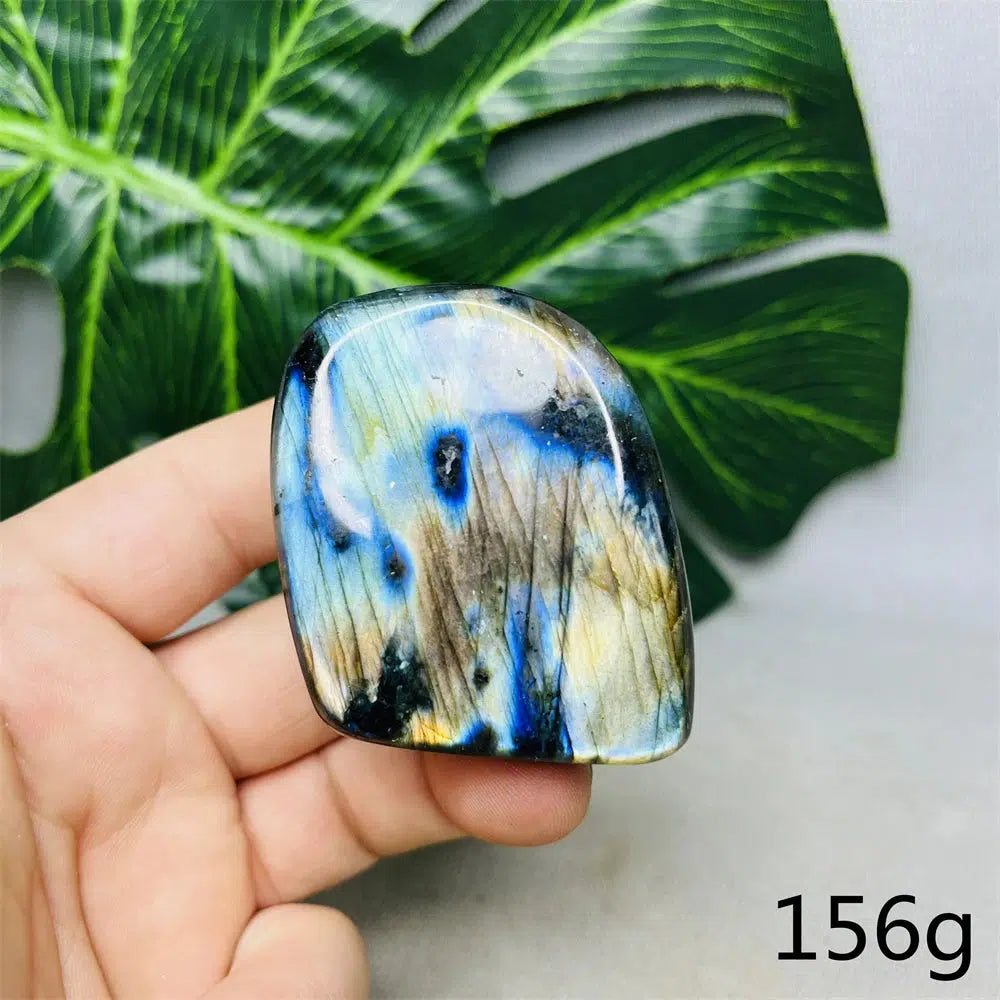 Beautiful Labradorite Double Side High Flash Freeform