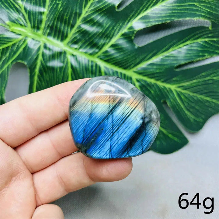 Beautiful Labradorite Double Side High Flash Freeform