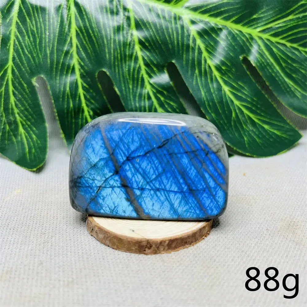 Beautiful Labradorite Double Side High Flash Freeform