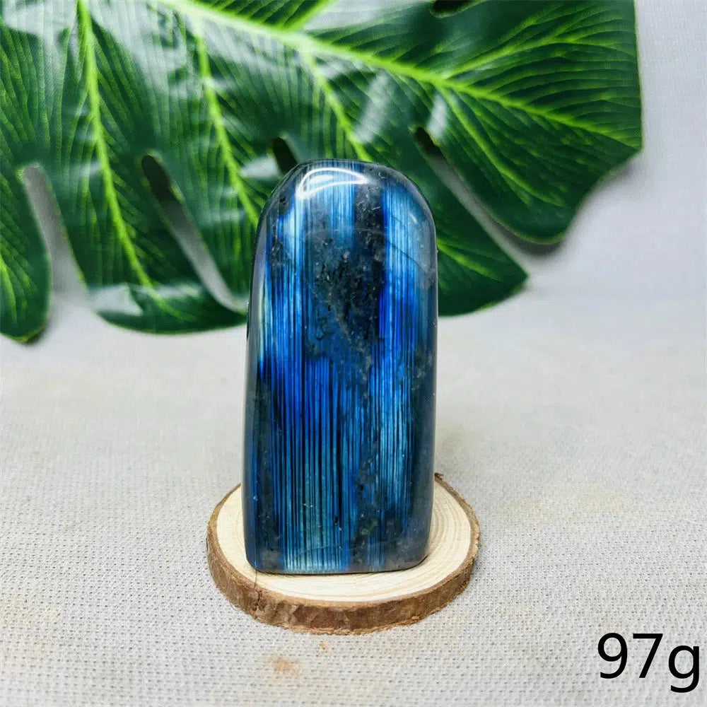 Beautiful Labradorite Double Side High Flash Freeform