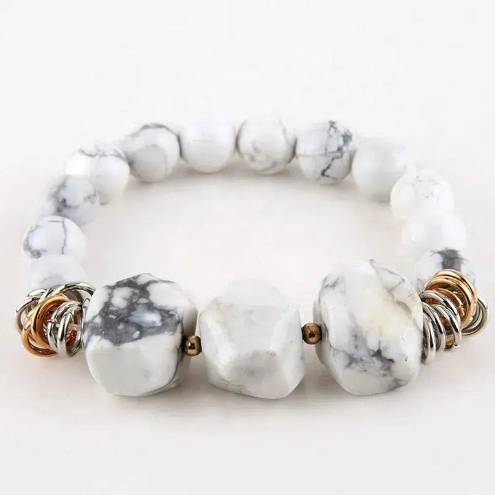 Beautiful Natural Stone Elastic Bracelet