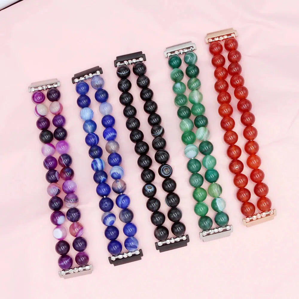 Big Agate Beads Samsung Galaxy 5 Watch Band