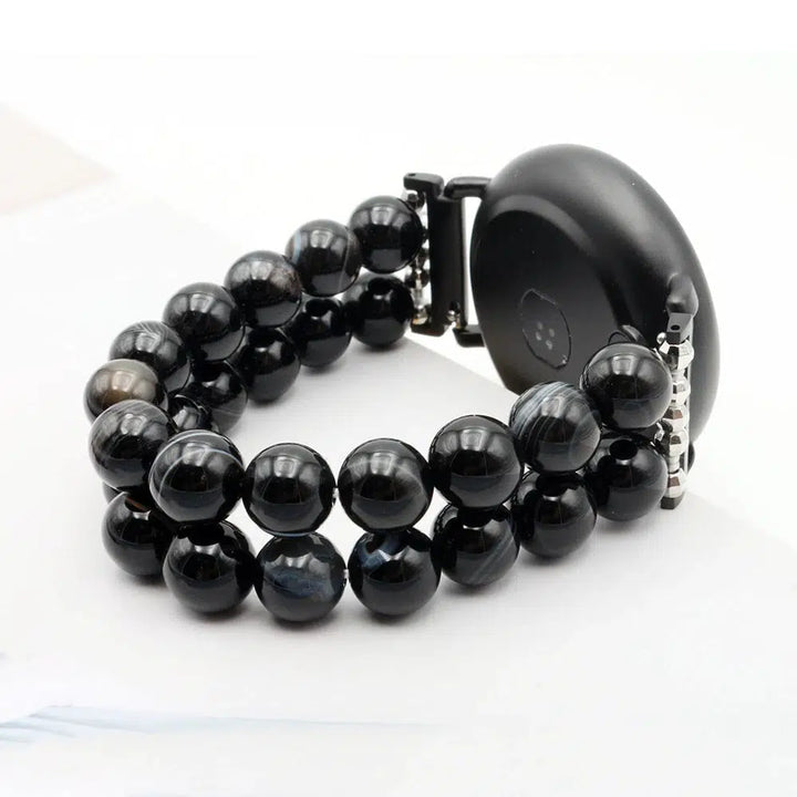 Big Agate Beads Samsung Galaxy 5 Watch Band