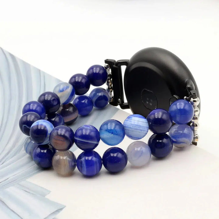 Big Agate Beads Samsung Galaxy 5 Watch Band