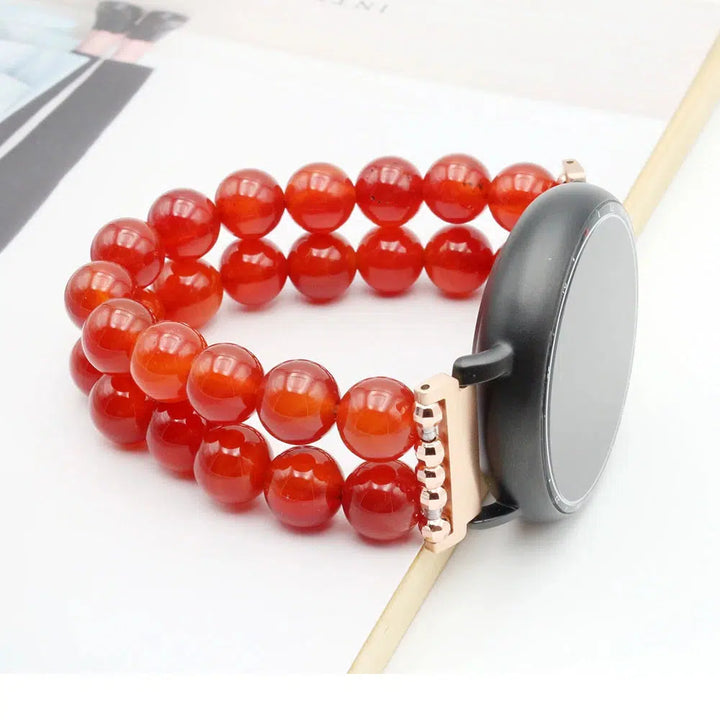 Big Agate Beads Samsung Galaxy 5 Watch Band