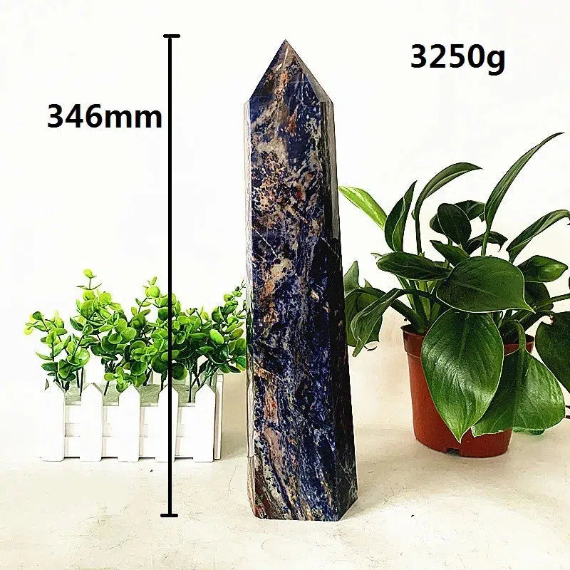 Big Sodalite Crystal Tower