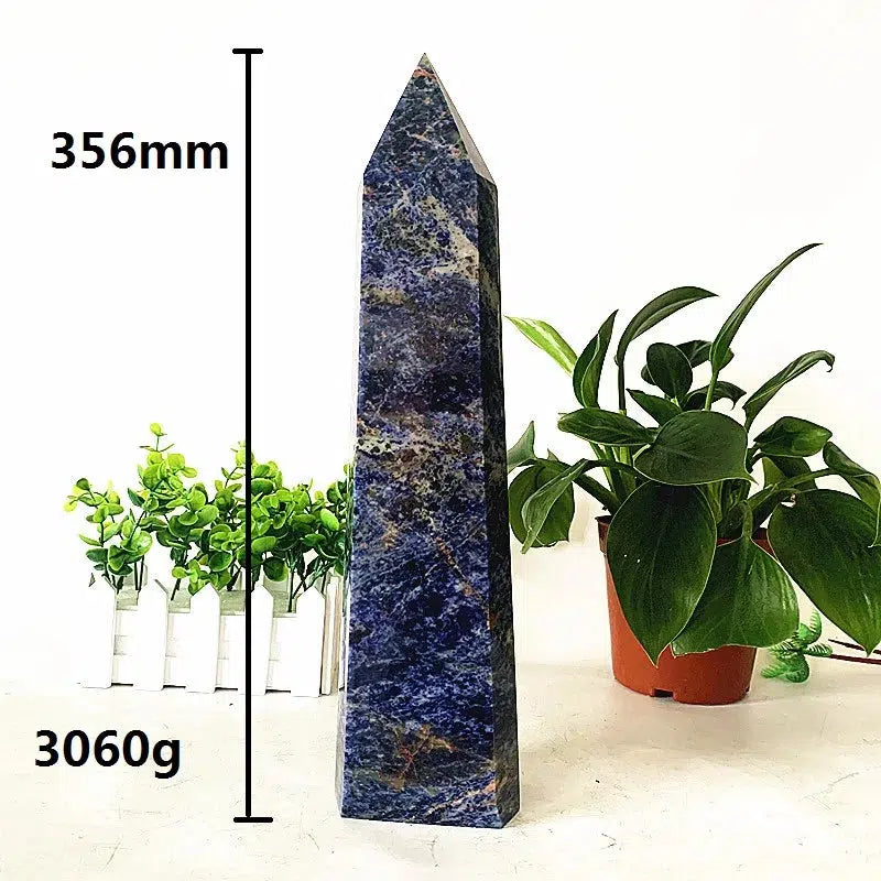 Big Sodalite Crystal Tower