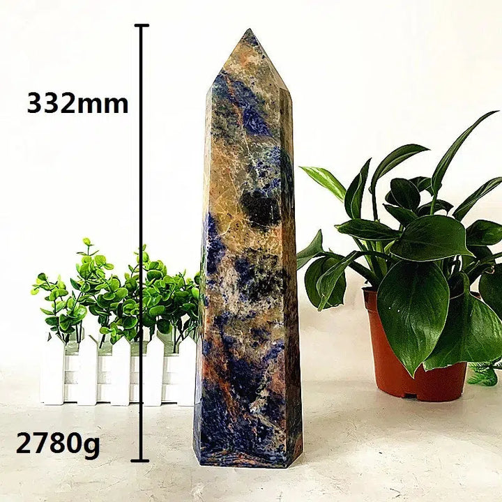 Big Sodalite Crystal Tower