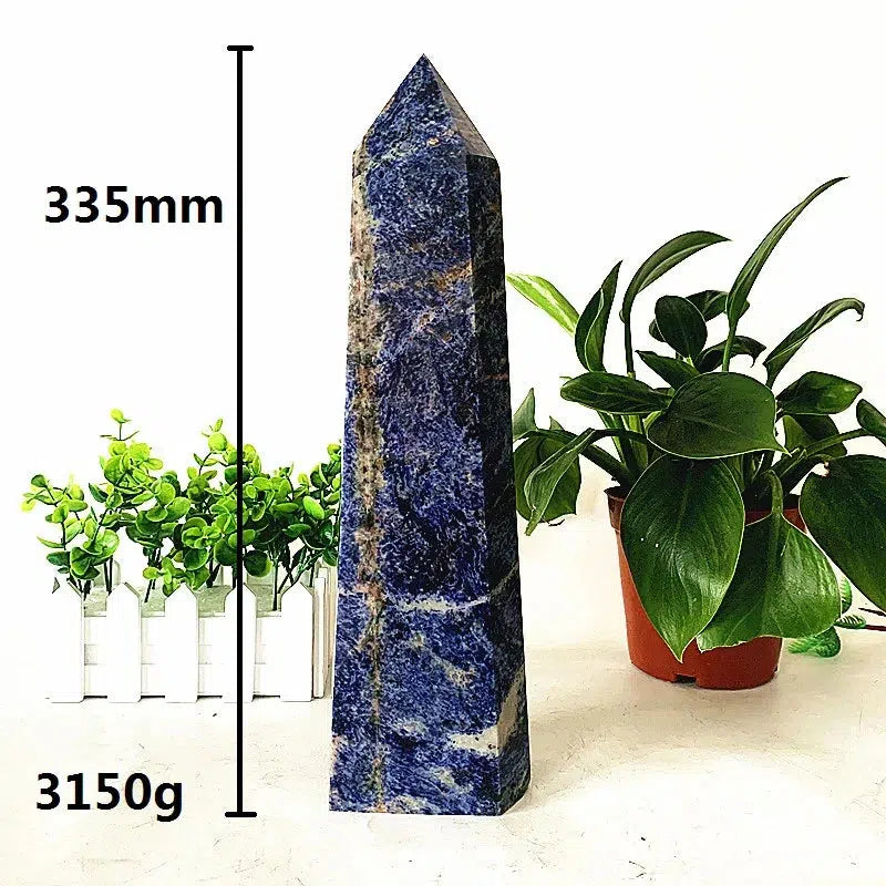 Big Sodalite Crystal Tower