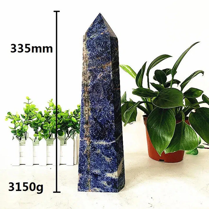 Big Sodalite Crystal Tower