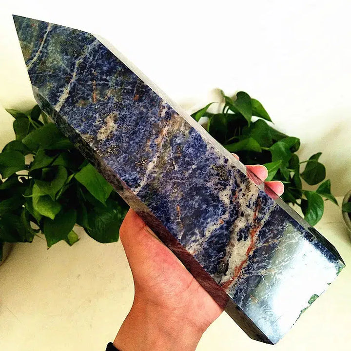 Big Sodalite Crystal Tower