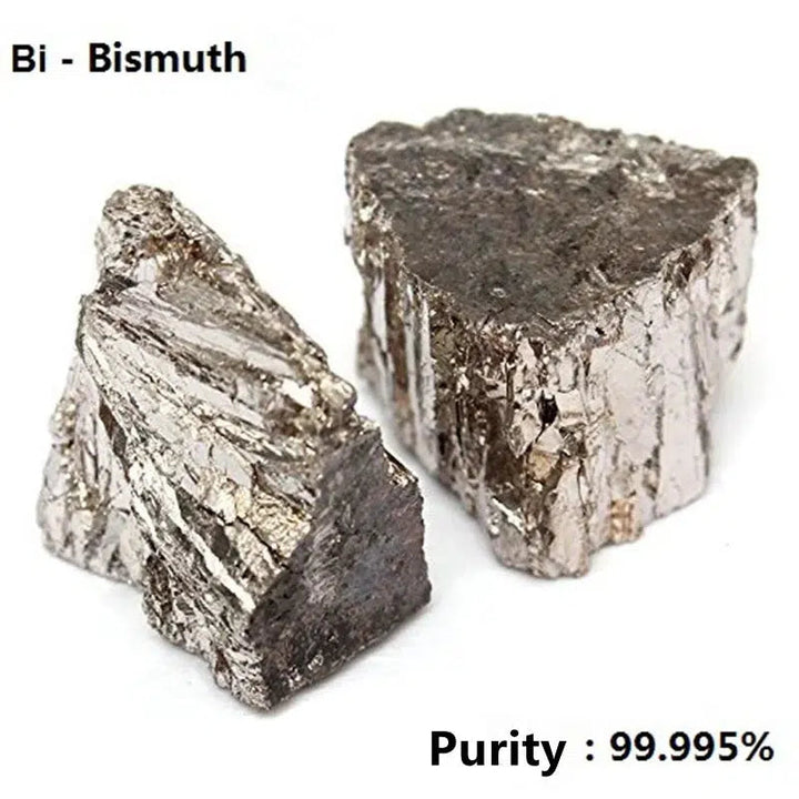 Bismuth Crystal Metal Ingot 99.99% Pure