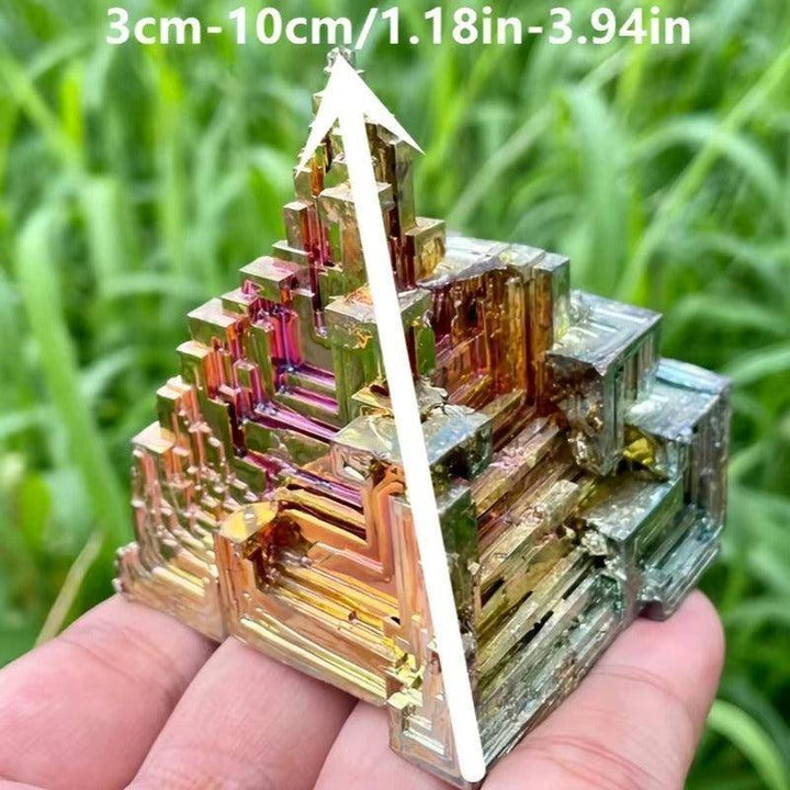 Bismuth Metal Freeform Castles Unique Shapes And Rainbow Tones-Freeforms-Crystal Destiny-Bismuth-40g - assorted mixed pieces-Crystal Destiny