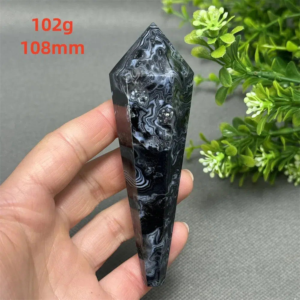 Black Agate Scepter