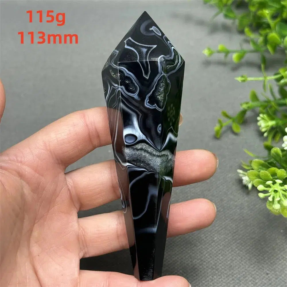 Black Agate Scepter