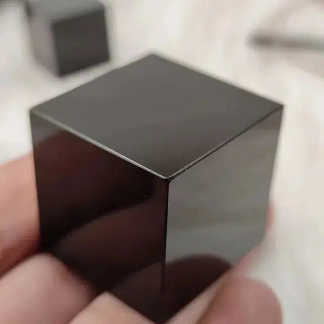 Black Obsidian Crystal Cube