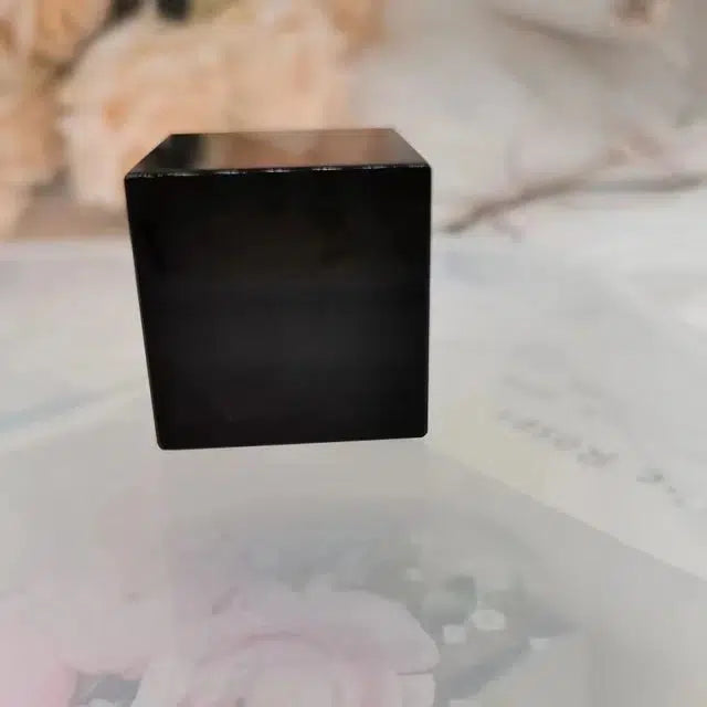 Black Obsidian Crystal Cube