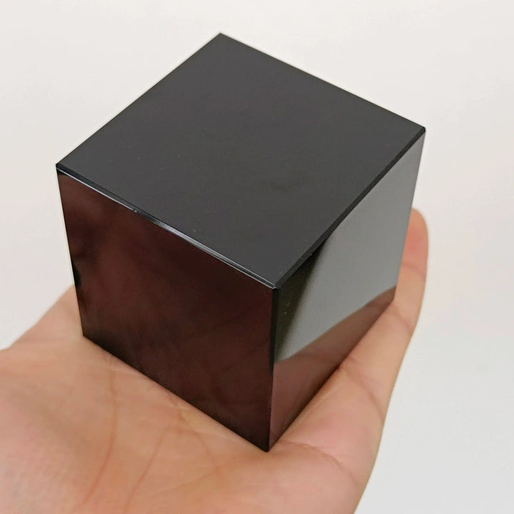 Black Obsidian Crystal Cube