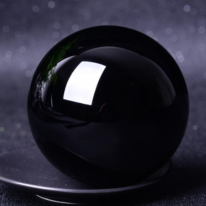 Black Obsidian Sphere