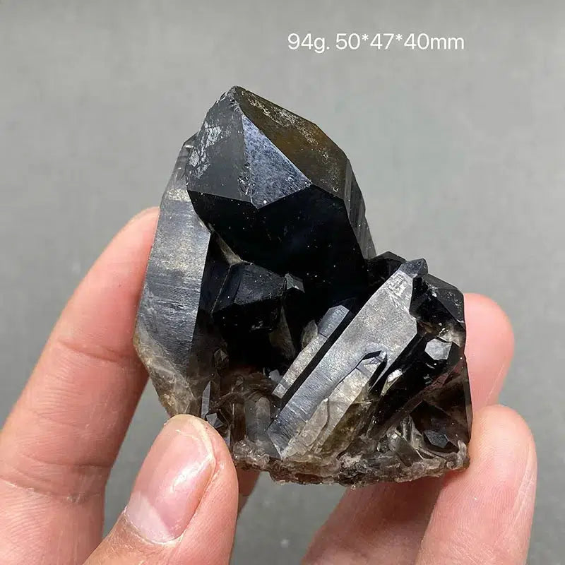 Black Quartz Cluster