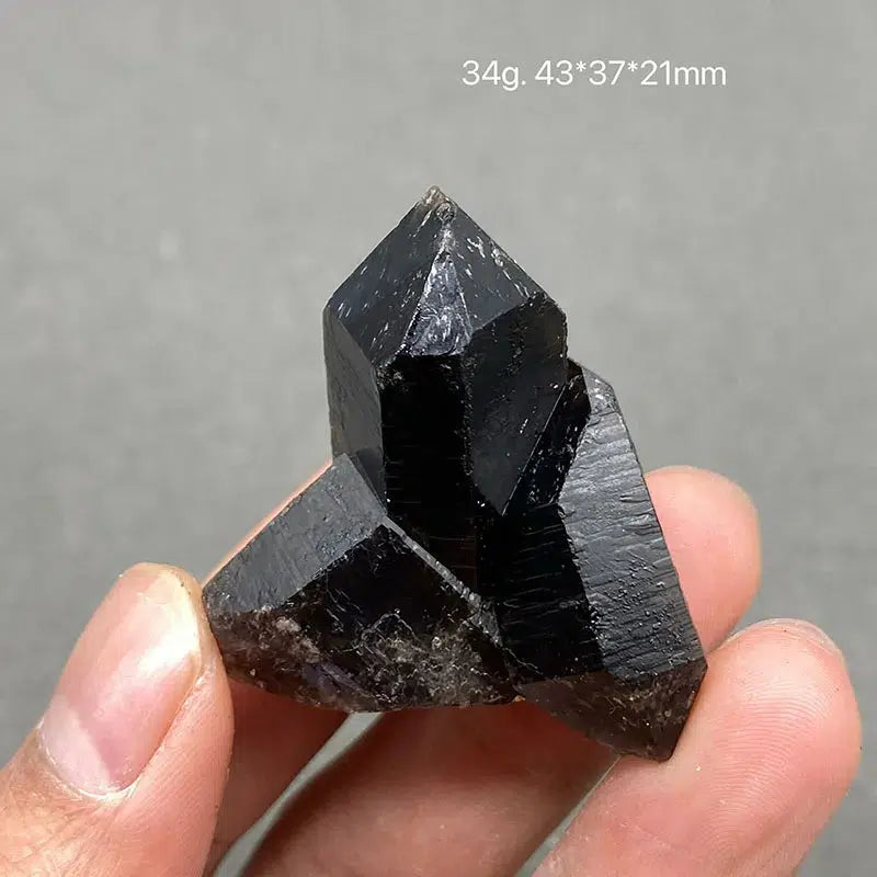 Black Quartz Cluster