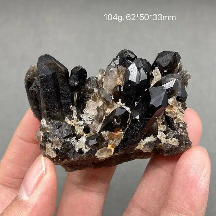 Black Quartz Cluster