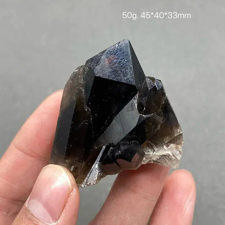 Black Quartz Cluster