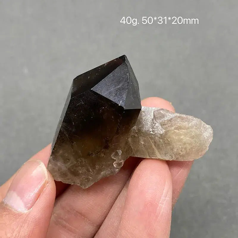 Black Quartz Cluster