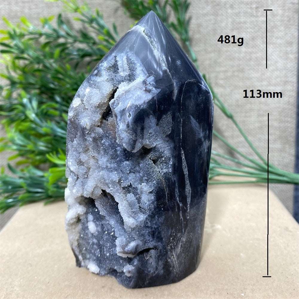 Black Sphalerite Crystal Freeform