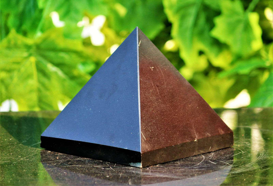 Black Tourmaline Crystal Pyramid