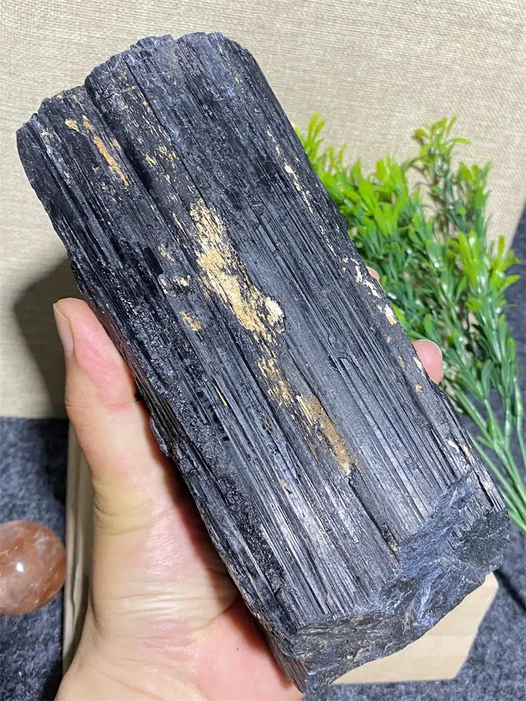 Black Tourmaline Raw Chunk