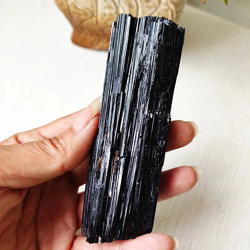 Black Tourmaline Raw Crystal