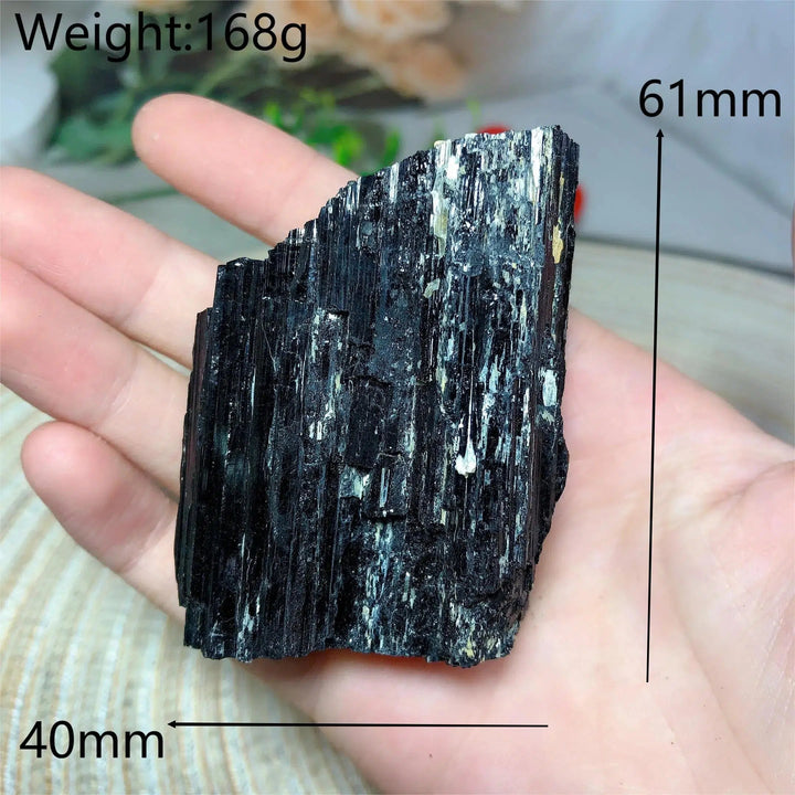 Black Tourmaline With Mica