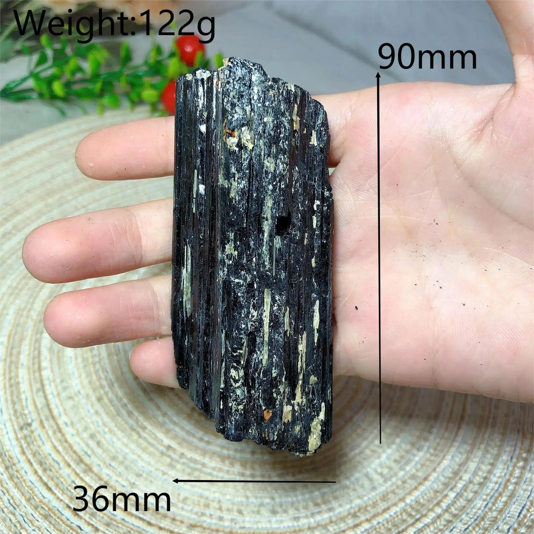 Black Tourmaline With Mica