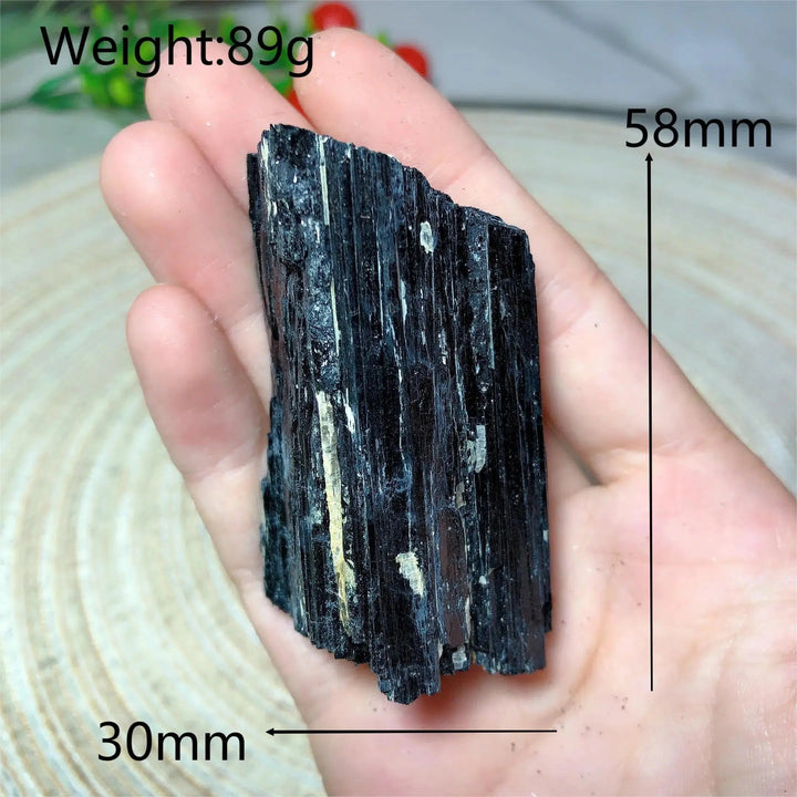 Black Tourmaline With Mica