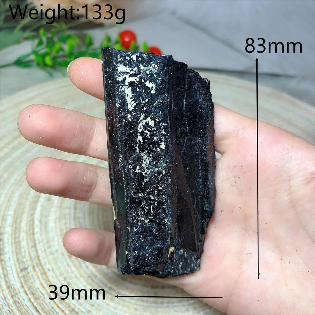 Black Tourmaline With Mica