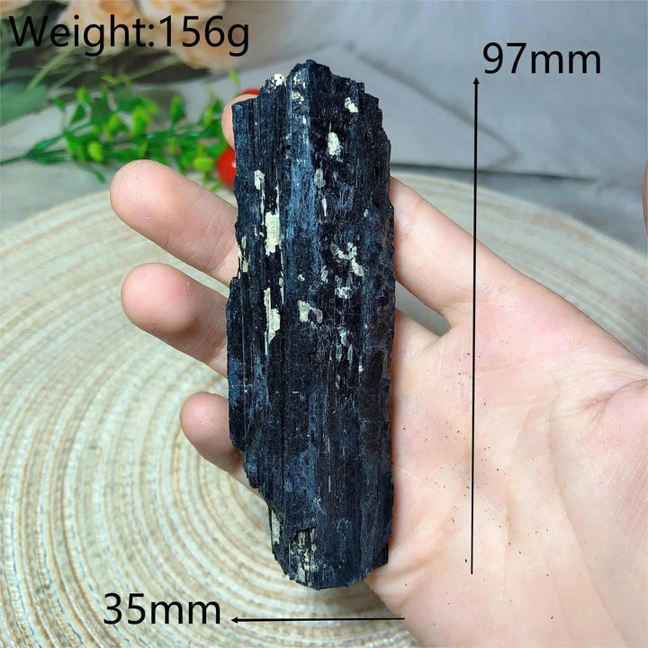 Black Tourmaline With Mica