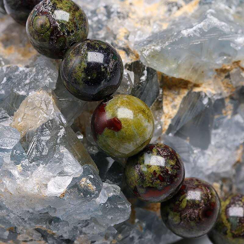 Bloodstone Crystal Bracelet