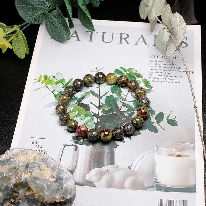 Bloodstone Crystal Bracelet