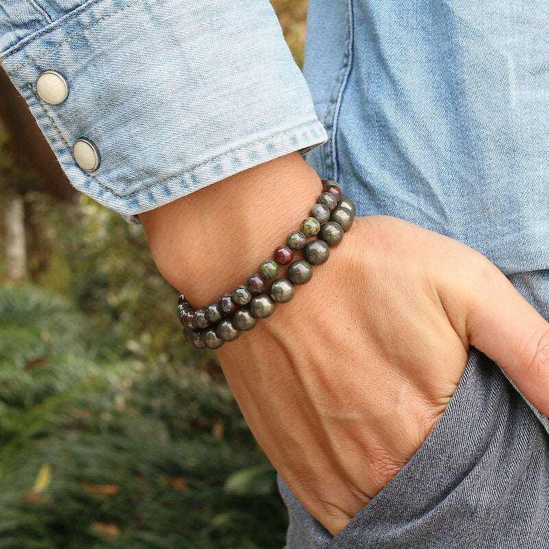 Bloodstone Crystal Bracelet