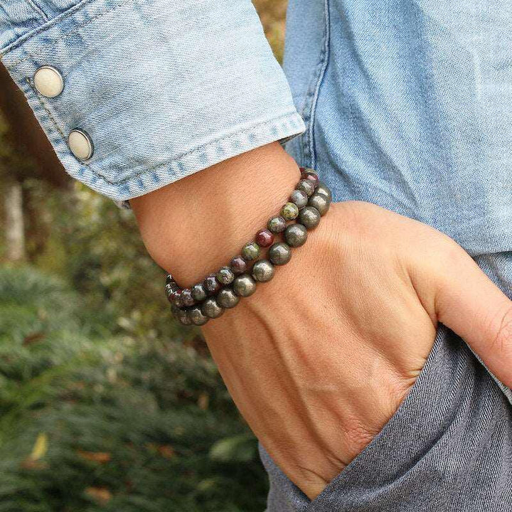 Bloodstone Crystal Bracelet