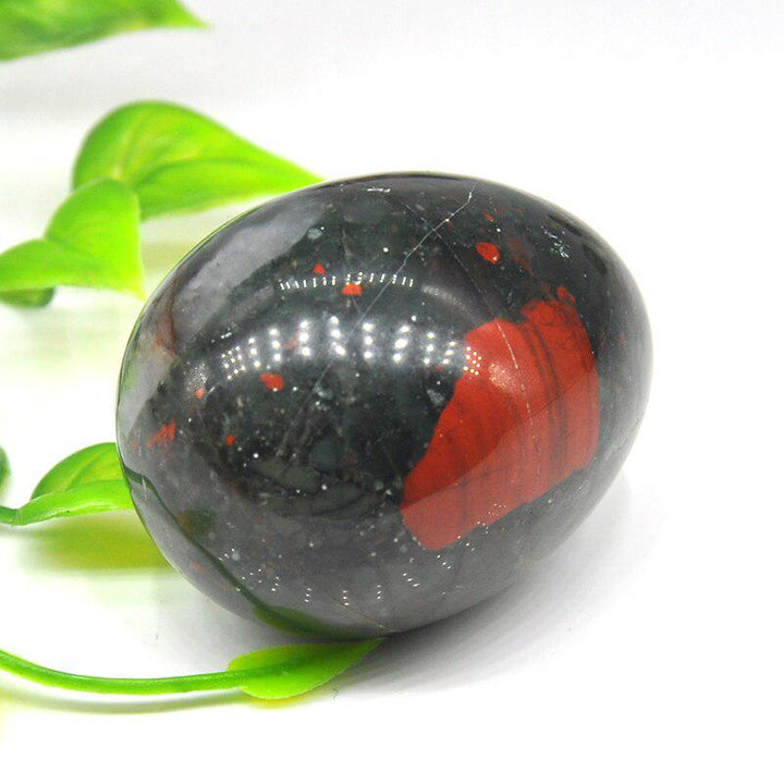 Bloodstone Egg Shaped Crystal