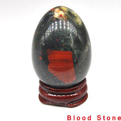 Bloodstone Egg Shaped Crystal