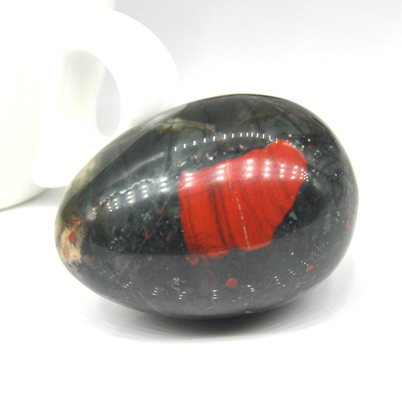 Bloodstone Egg Shaped Crystal