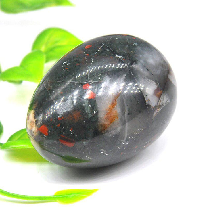 Bloodstone Egg Shaped Crystal