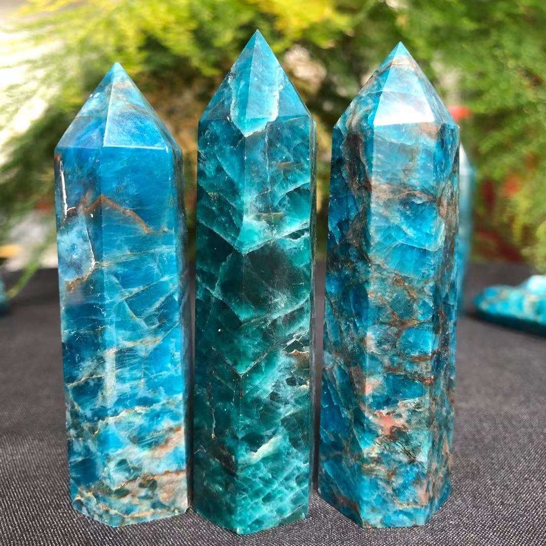 Blue Apatite Tower