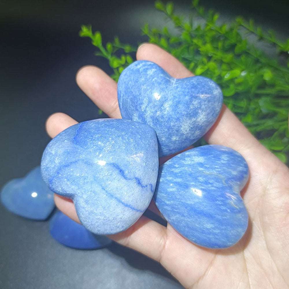 Blue Aventurine Heart